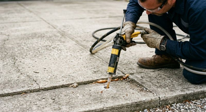 Concrete Mudjacking in Des Moines, IA