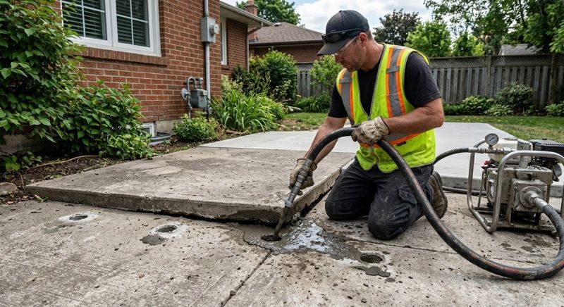 Concrete Slab Jacking in Corpus Christi, TX