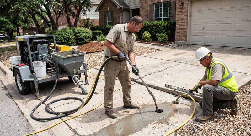 Driveway Slab Lifting in Columbus, OH