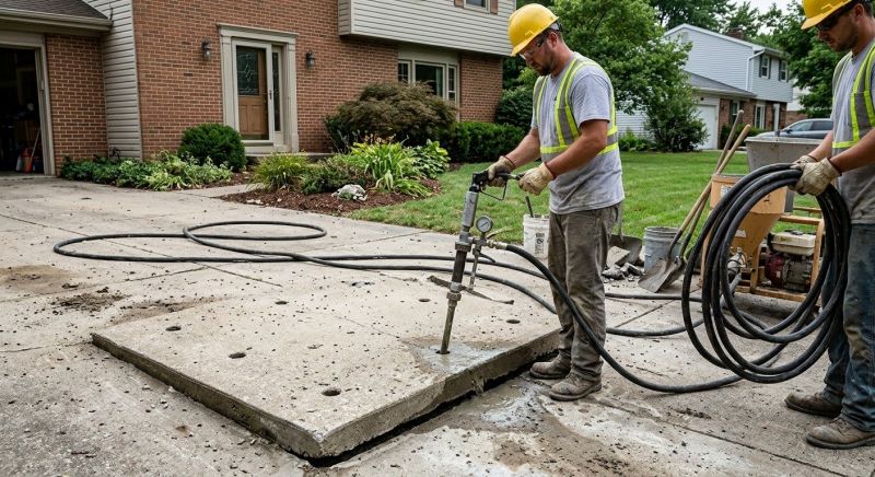 Driveway Slab Lifting in Corpus Christi, TX