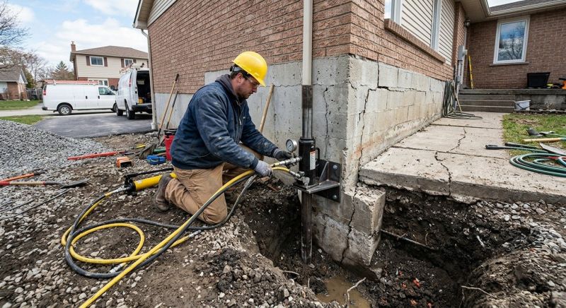 Foundation Pier Repair in Tampa, FL