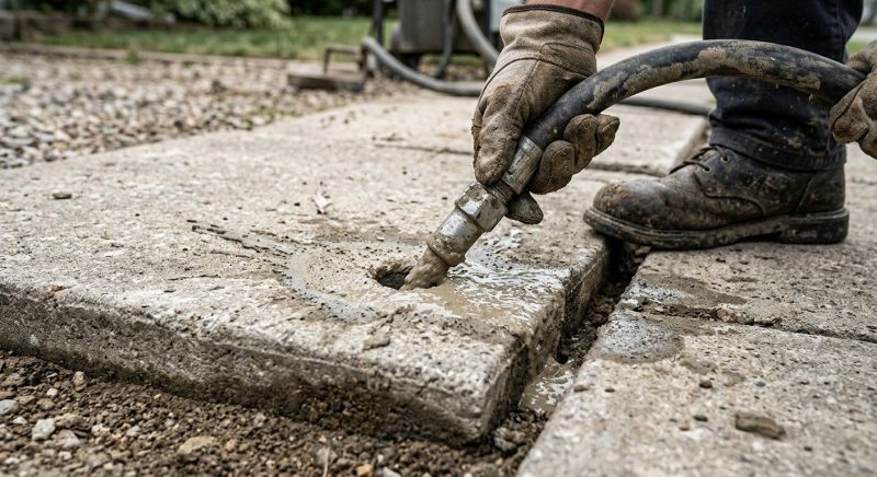 Patio Mudjacking in San Antonio, TX