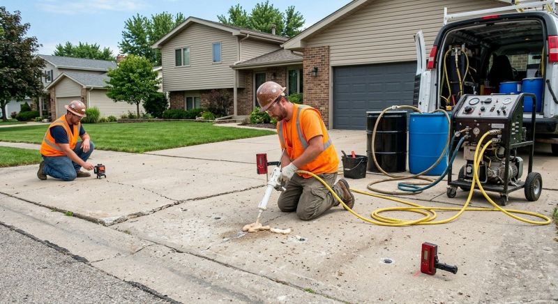 Polyurethane Lifting in West Des Moines, IA