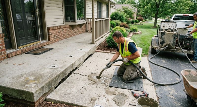 Sunken Slab Repair in Denver, CO
