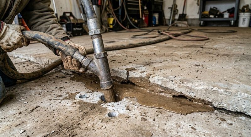 Sunken Slab Repair in Denver, CO